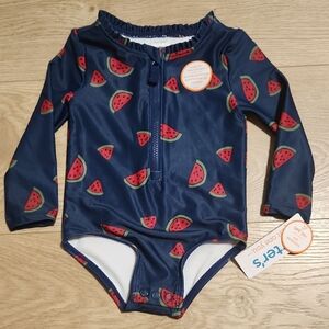 Carter's Kids Swimwear - Navy Watermelon Print
